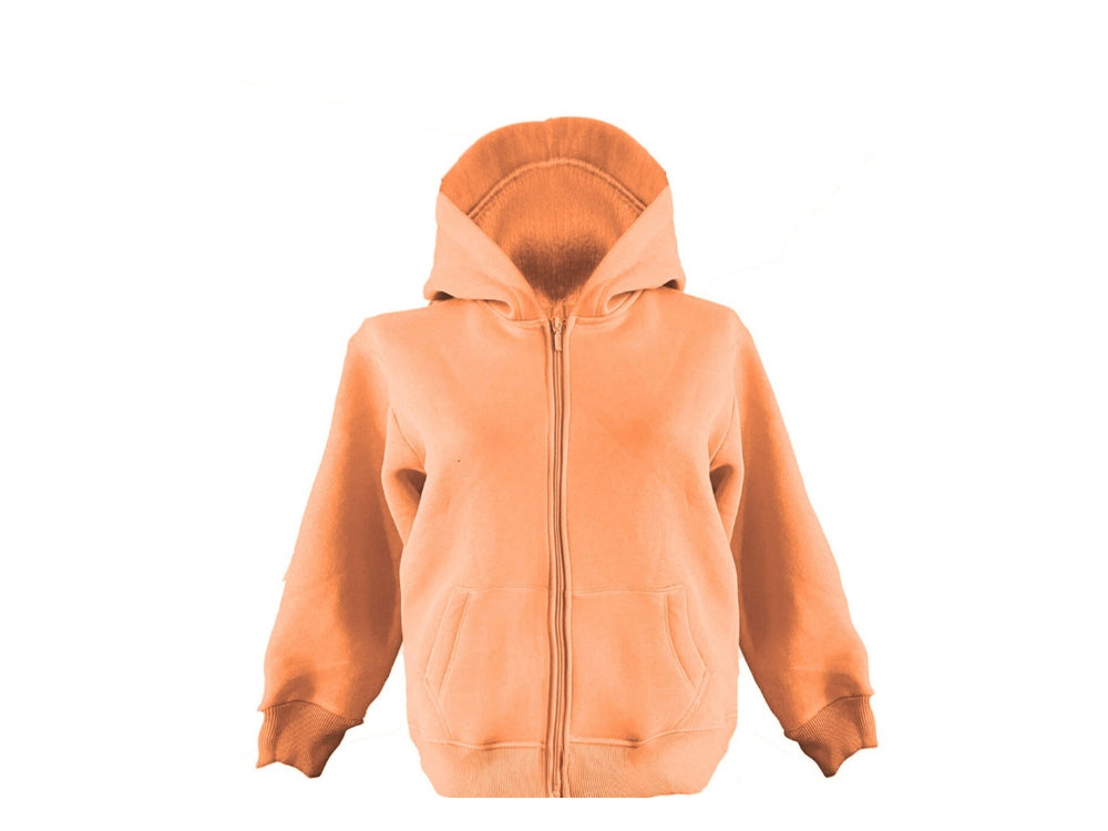 Çocuk Tarsier Zip-Up Hoodie (Şeftali)