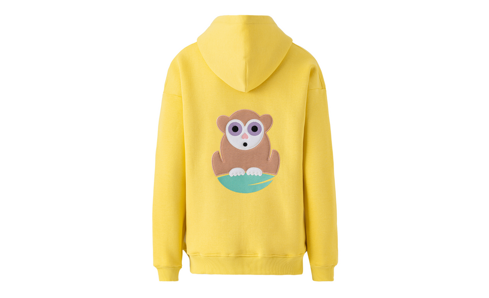 Unisex Tarsier Hoodie (Sarı)